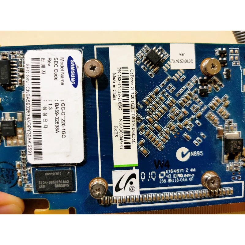 Máy chơi game cầm tay Vga Nvidia GeForce GT220 1GB 128 bit ddr3 | BigBuy360 - bigbuy360.vn