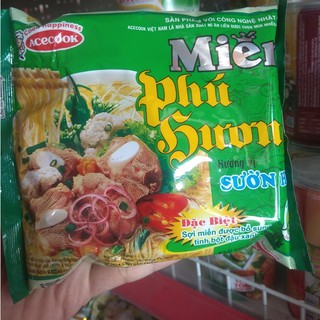 Mién phú hương ăn liền hương vị sườn heo gói 58g