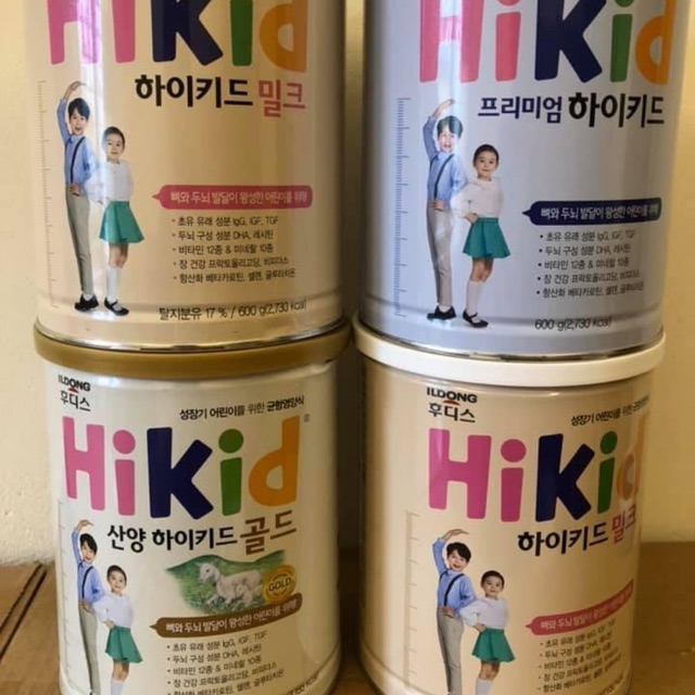Sữa bột Hikid Hàn Quốc