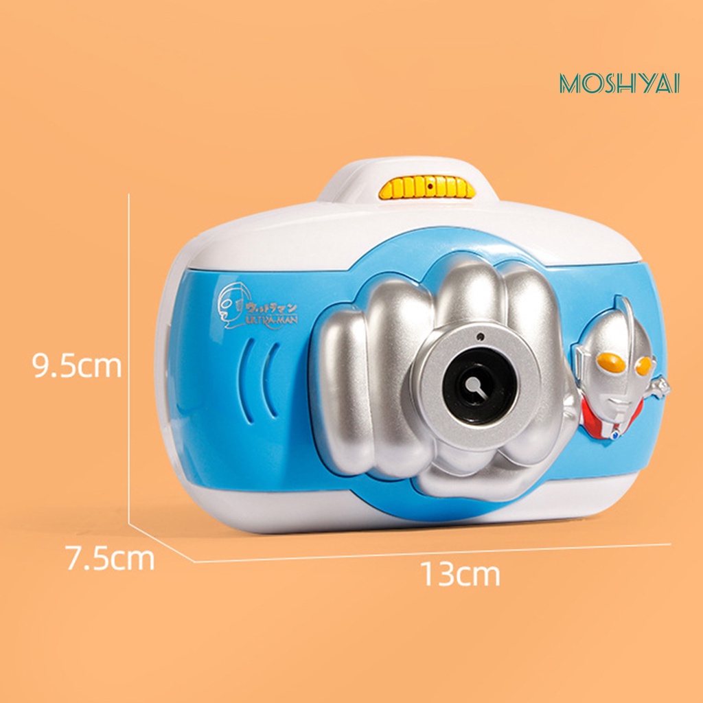 Máy Thổi Bong Bóng Hình Ultraman Bằng Nhựa Có Nhạc Thông Dụng Cho Hoạt Động Ngoài Trời