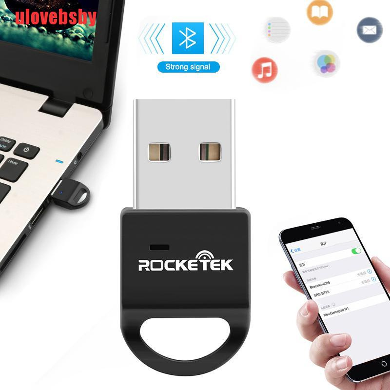 [ulovebsby]USB Bluetooth Adapter 4.0 Wireless Bluetooth Adapter Audio Receiver Transmitter