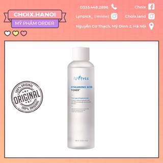 TONER CẤP ẨM CHO DA - ISNTREE HYALURONIC ACID TONER