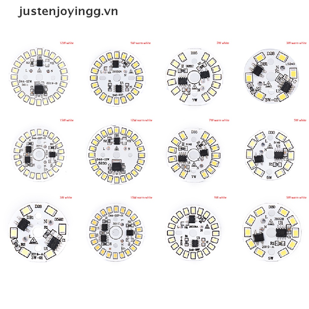 Bảng Mạch SMD Tròn Chuyên Dụng Cho Đèn LED