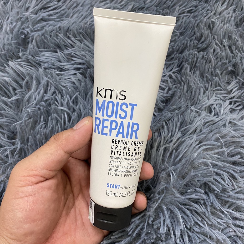 Kem hồi sinh dưỡng ẩm tóc KMS Goldwell Moist Repair Revival CREME 125ml