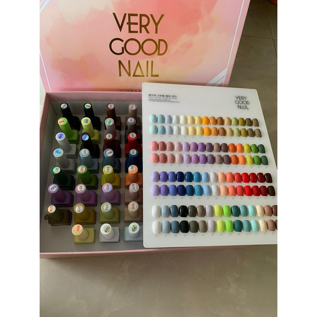 Sét sơn very good nail 60 màu ( tặng base top )