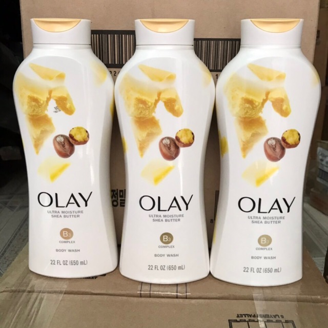 Sữa tắm Olay ultra moisture with shea butter 650ml - New