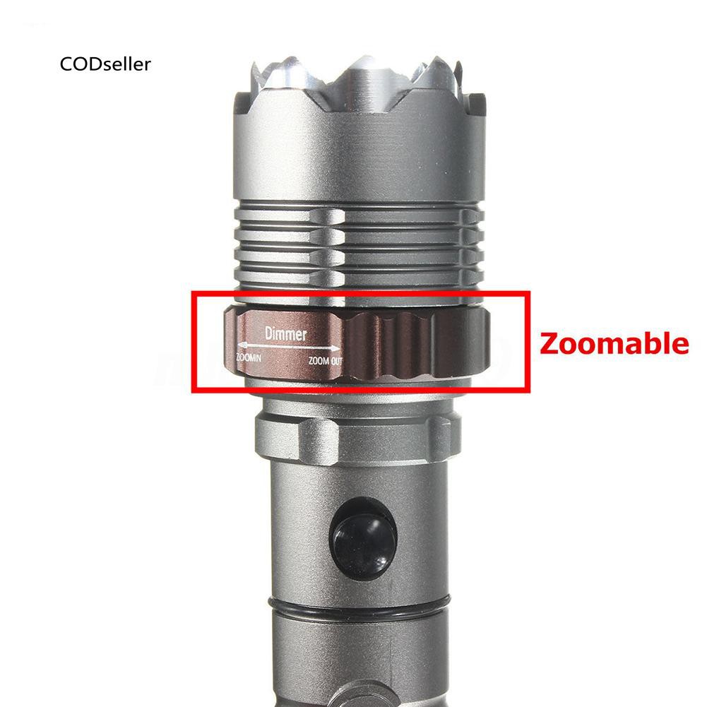 Đèn pin siêu sáng 5 cấp độ 20000LM có thể sạc lại | BigBuy360 - bigbuy360.vn