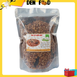 1kg Gạo lứt sấy rong biển giòn ngon vừa vị - Ăn Vặt Denfood