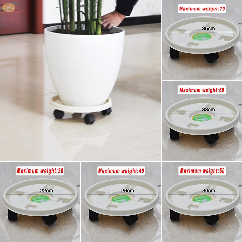 Đế đỡ chậu hoa có bánh xe tiện dụng
