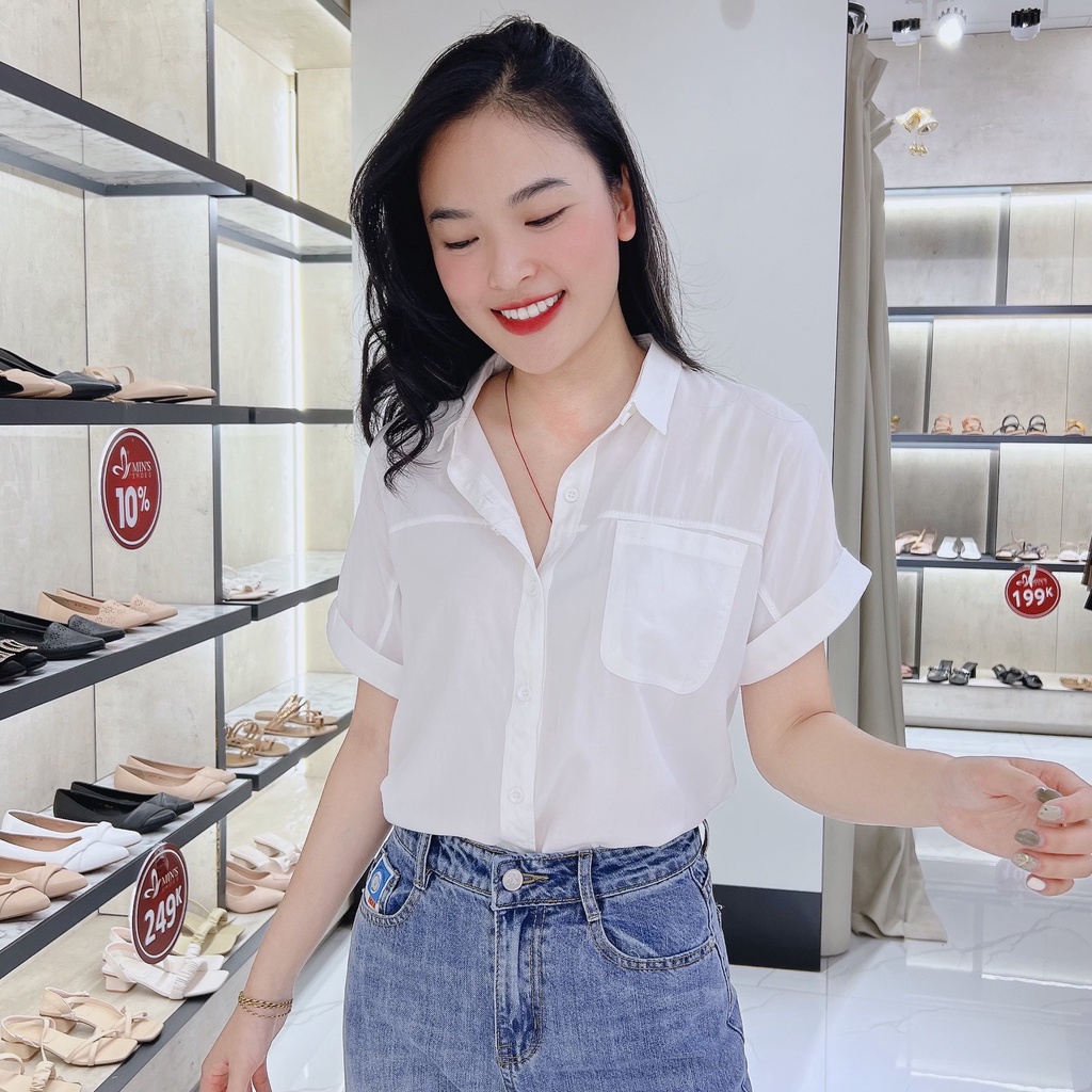 Min's Shoes - Áo Sơ Mi Hàn Cao Cấp Áo 856