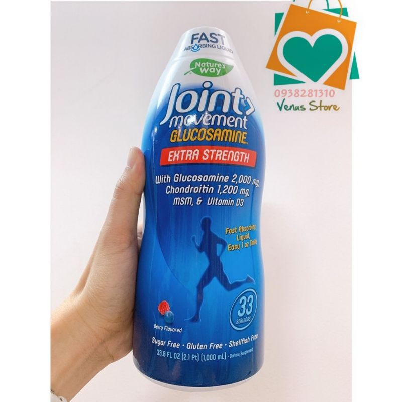 Nước uống bổ xương khớp Joint Movement Glucosamine 1000ml của Mỹ