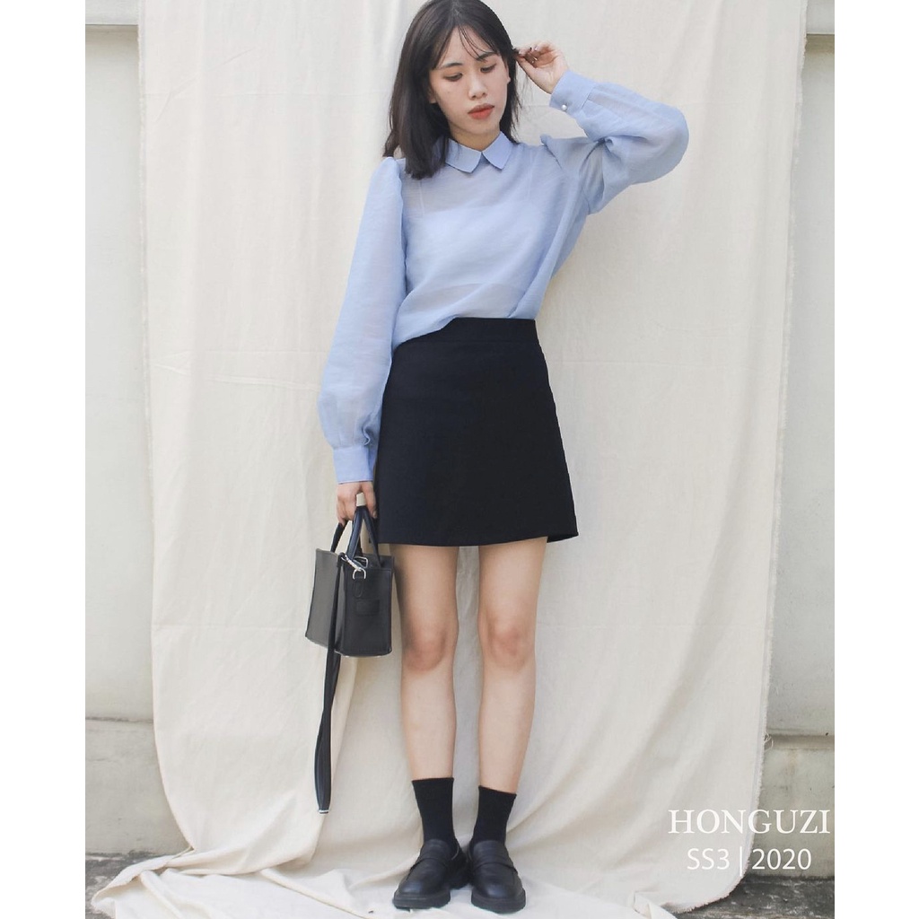 Chân váy ngắn màu đen - Basic Skirt