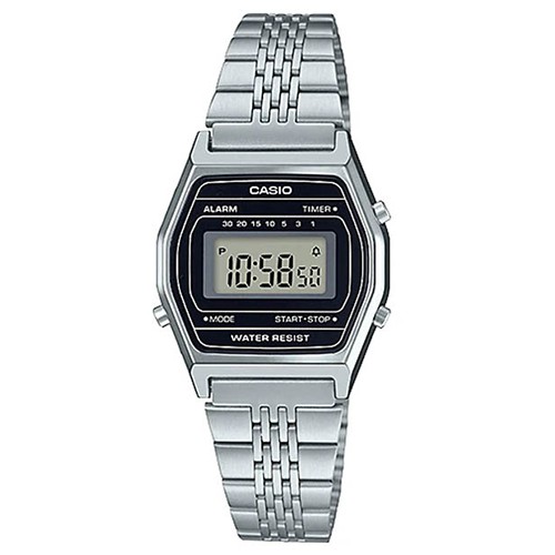 Đồng hồ Nữ Casio điện tử dây kim loại thời trang LA690 - Chính hãng Anh Khuê