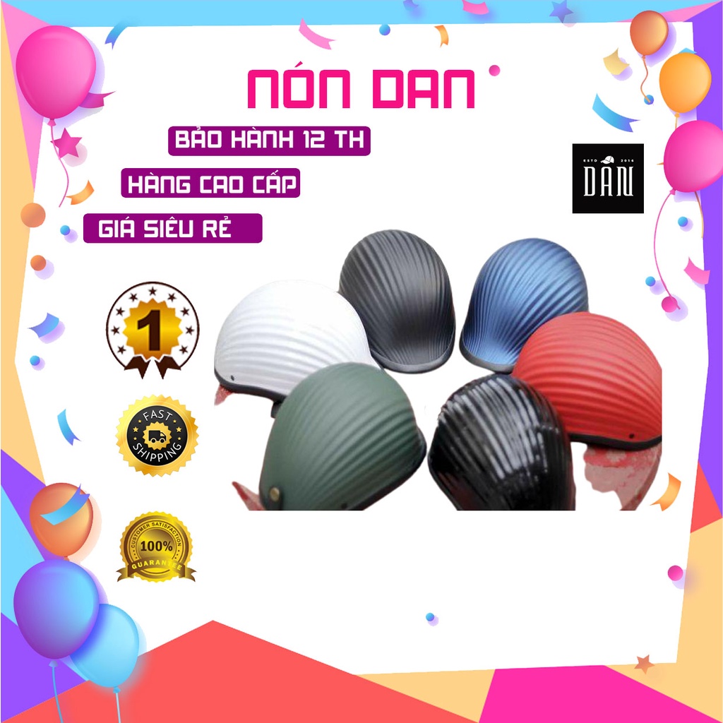 Nón bảo hiểm vỏ sò độc đáo