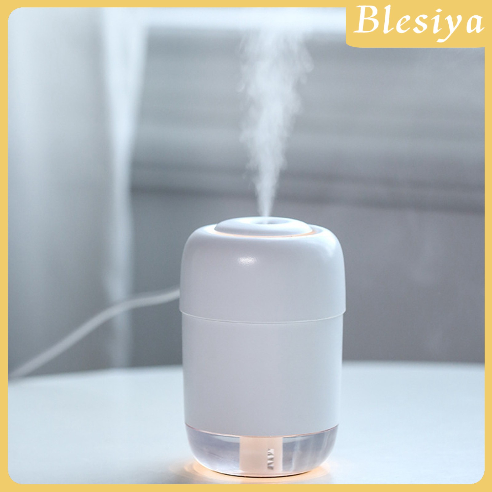 (Hàng Mới Về) Máy Phun Sương Tạo Độ Ẩm Mini Có Đèn Để Bàn Sạc Usb