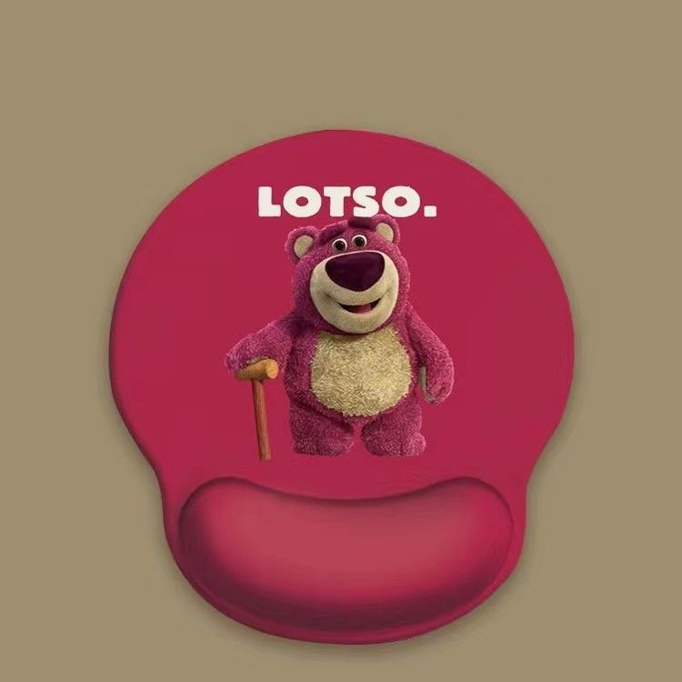 Tấm Lót Chuột Chơi Game Có Đệm Cổ Tay Chống Trượt Họa Tiết Hoạt Hình Dễ Thương Dành Cho Nữ