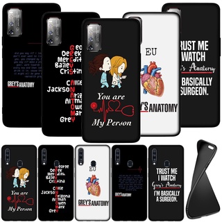 Ốp điện thoại silicone mềm in hình Grey's Anatomy cho iPhone XR X XS Max 7 8 6 6s Plus 6+ 7+ 8+