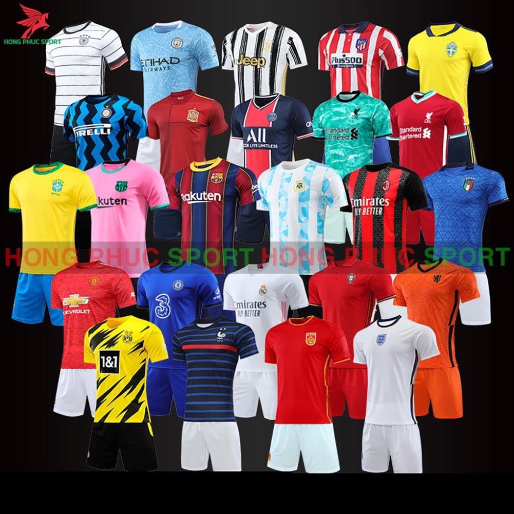 BỘ QUẦN ÁO BÓNG ĐÁ ĐỘI TUYỂN QUỐC GIA Và CÂU LẠC BỘ 2021 ⚡