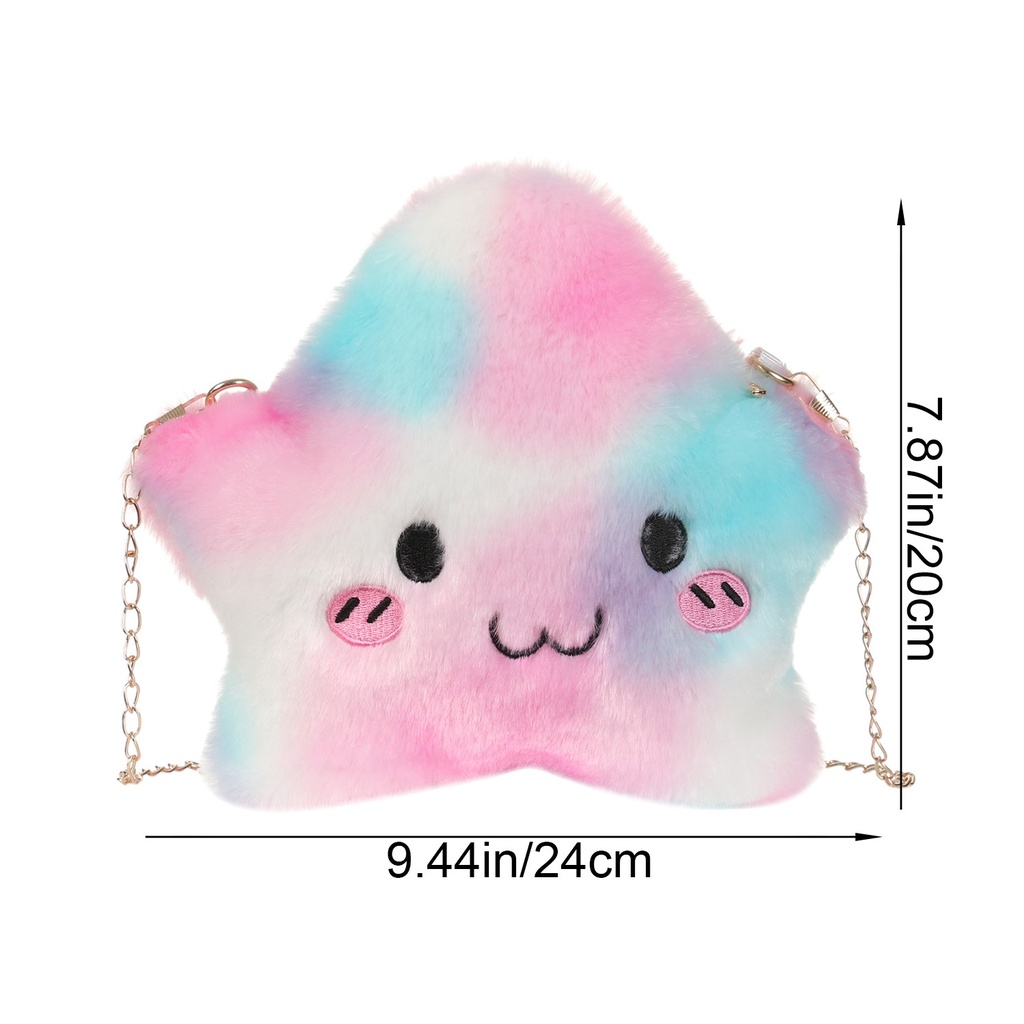 Túi Đeo Chéo Hình Ngôi Sao Thời Trang Dành Cho Nữ