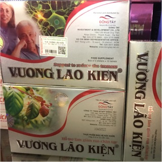Vương Lão Kiện (hỗ trợ làm giảm dần các chứng run: run chân tay như :cầm, nắm,đi đứng run rẩy; nói run run ...)