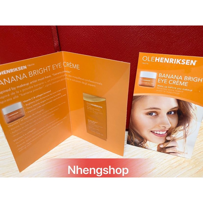 Kem mắt che quầng thâm OLE HENRIKSEN Banana Bright Eye Cream