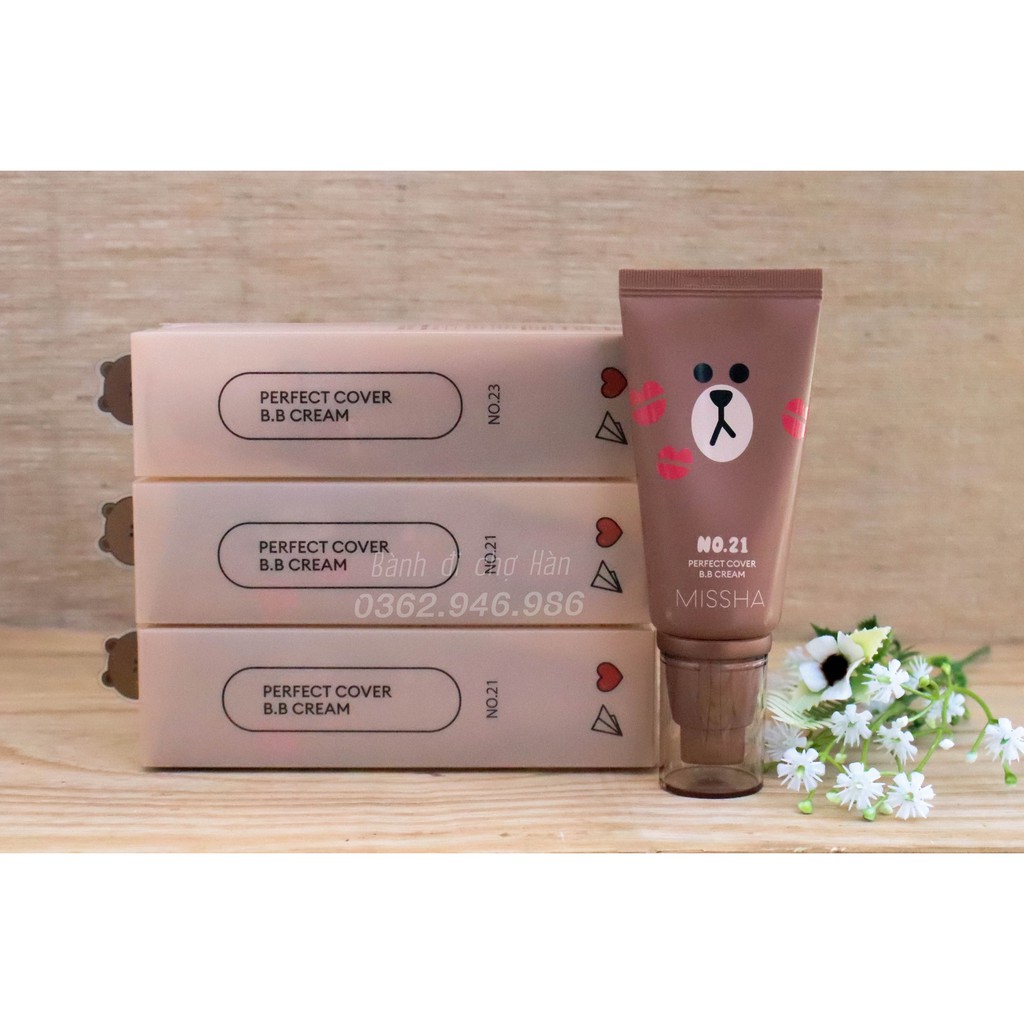 MISSHA M PERFECT COVER BB CREAM LINE FRIEND | BigBuy360 - bigbuy360.vn
