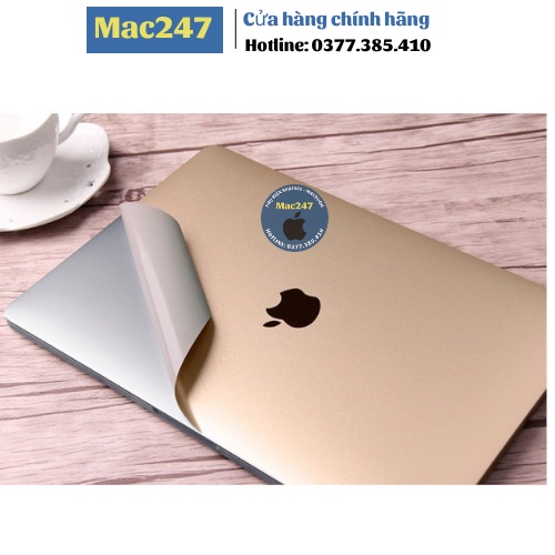 Dán toàn thân JRC 4in1 cho Macbook màu gold (đủ dòng)