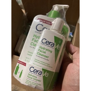Sữa rửa mặt CeraVe Hydrating Cleanser Sữa Rửa Mặt Cho Da Khô, Hỗn Hợp Khô Nhạy Cảm
