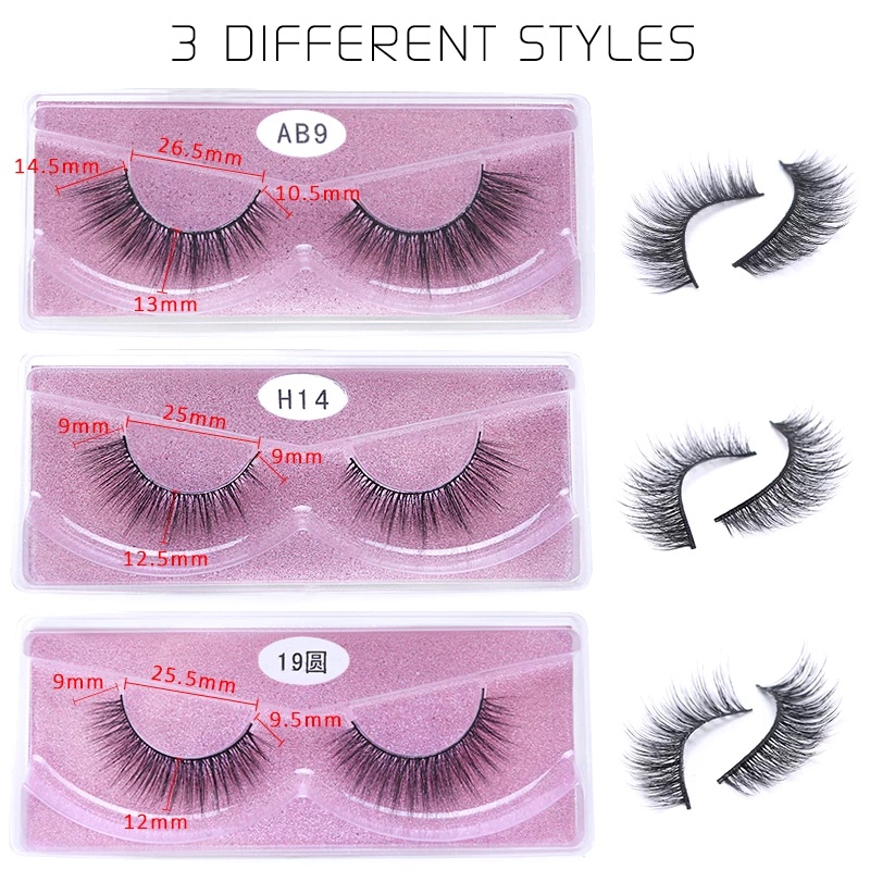 Một cặp lông mi mềm giả vờ trông tự nhiên như chúng muốn