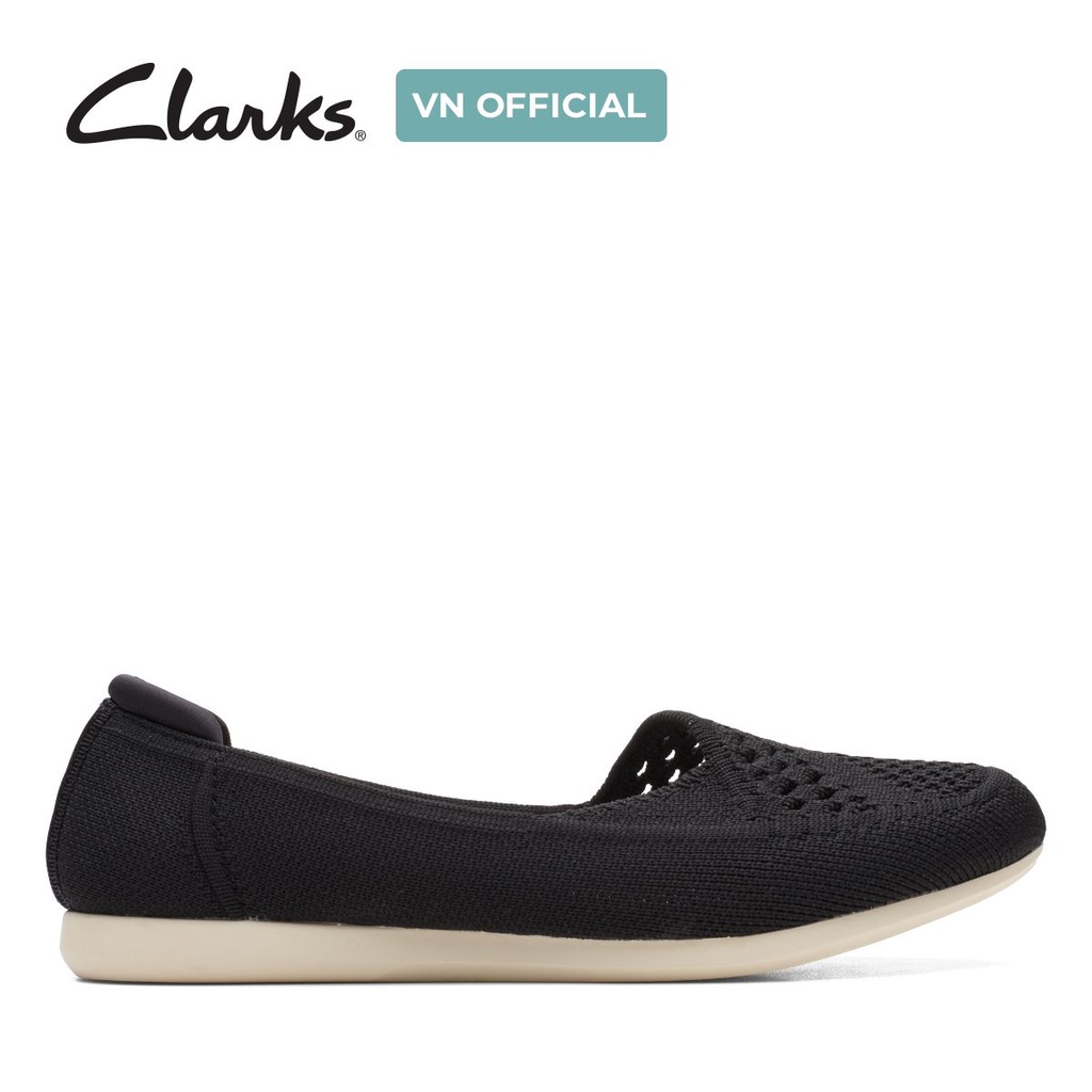 Giày Lười Vải Nữ Clarks CLARKS Carly Star màu Đen