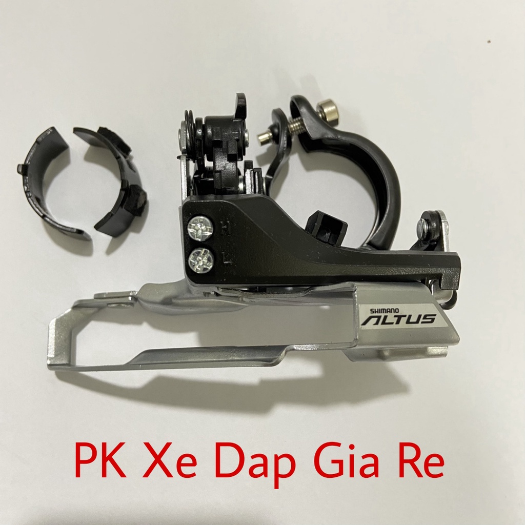 Sang đĩa xe đap, Gạt đĩa Shimano Altus FD-M370 Chính Hãng