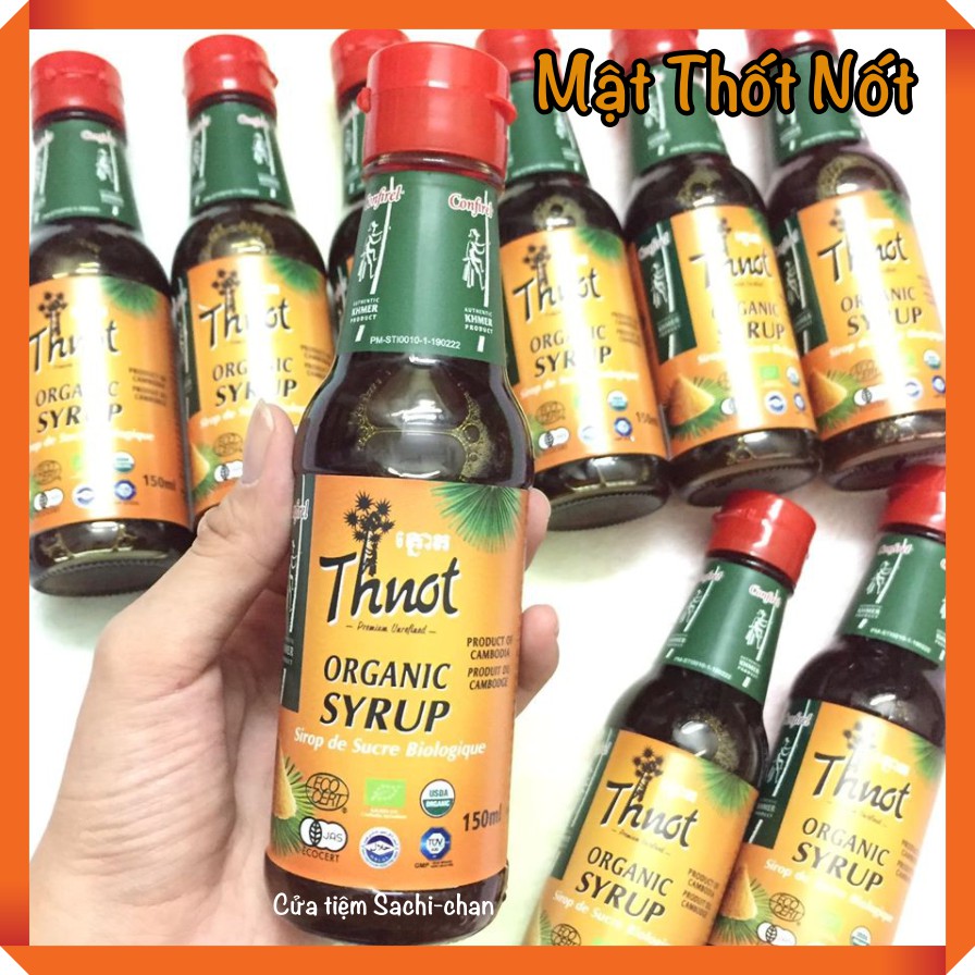 Mật Syrup Thốt Nốt Hữu Cơ 150ml