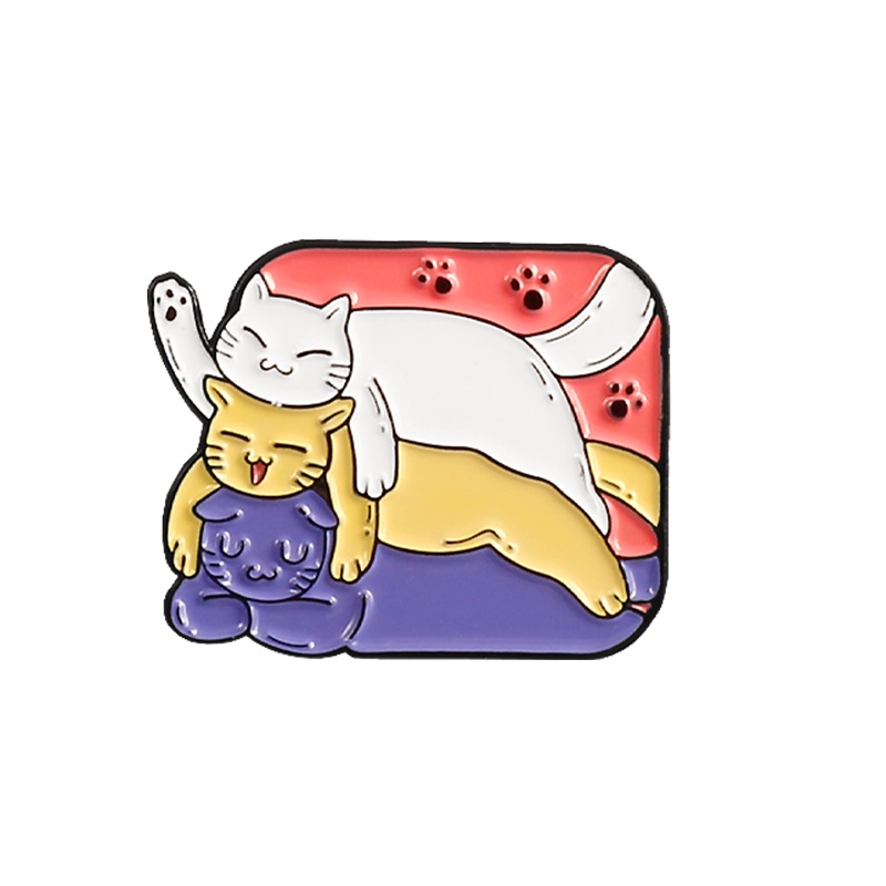 Trâm Cài Áo Hình Mèo Dễ Thương