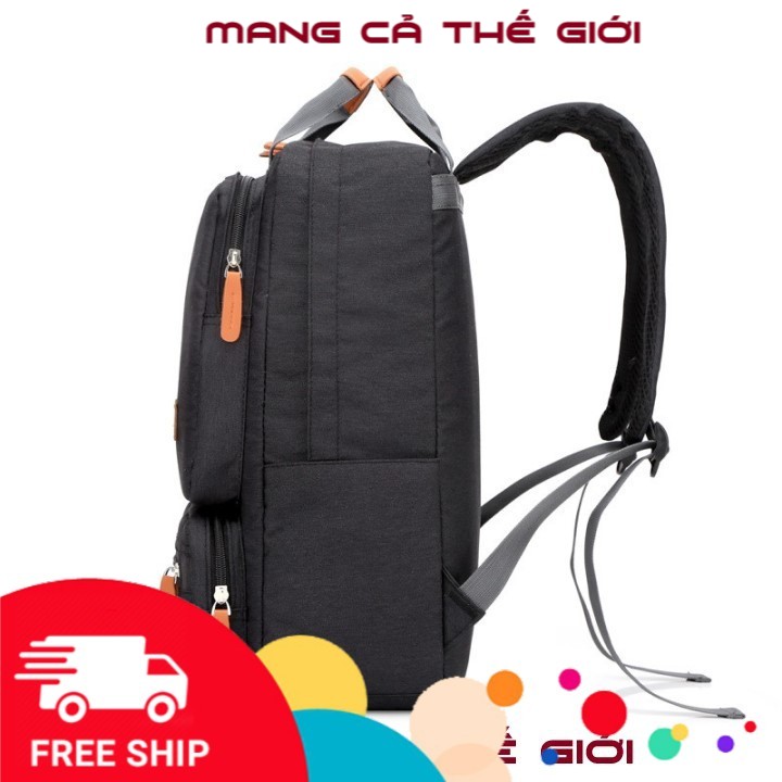 Túi đeo chéo nam Balo Nam nữ thời trang đựng vừa laptop 15.6 kiểu dáng mới Mys Bag