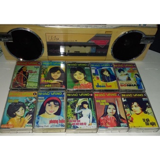 bộ băng cassette nhạc vàng cực hay