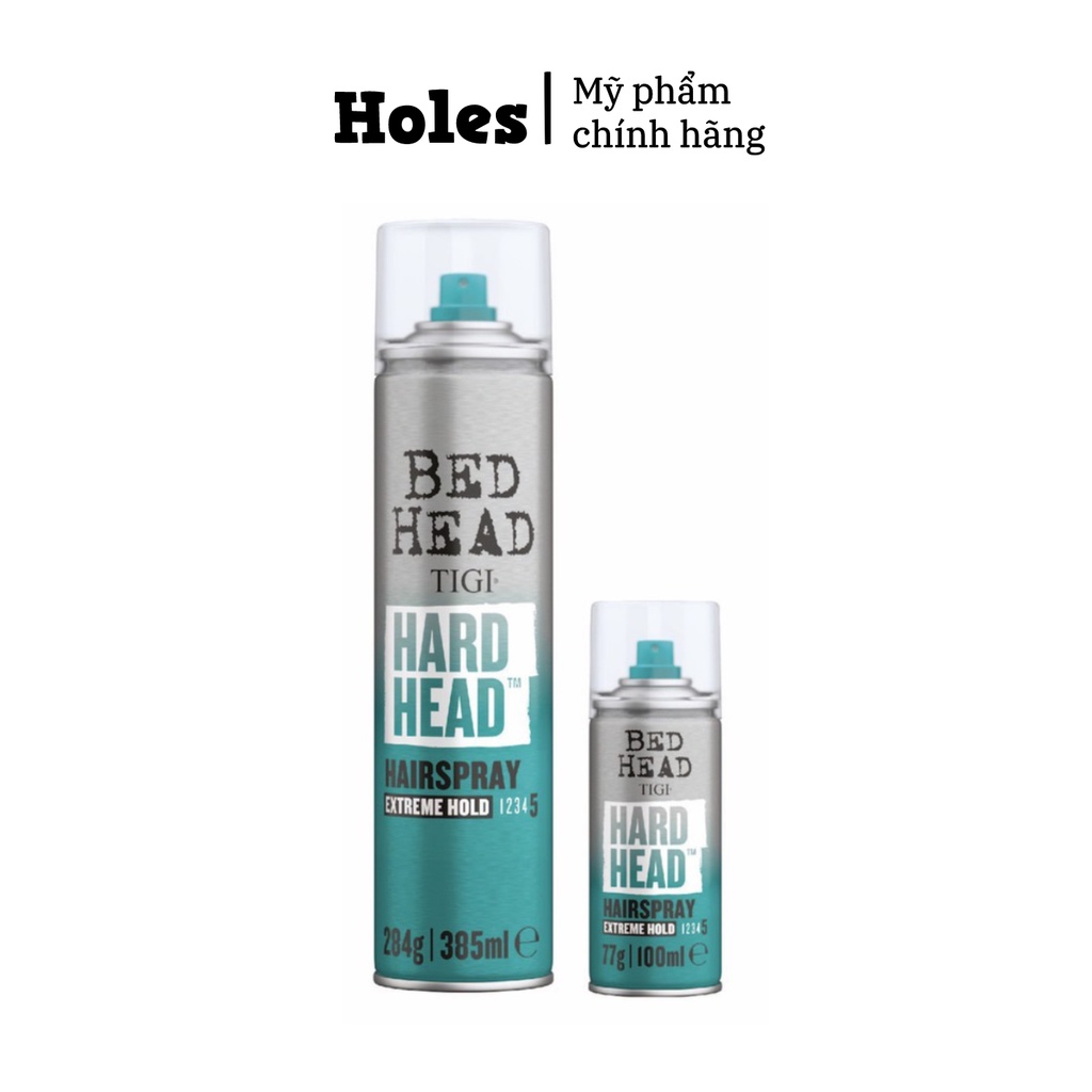 Gôm Xịt Tóc Tigi Bed Head Hard Head Giữ Nếp Siêu Cứng