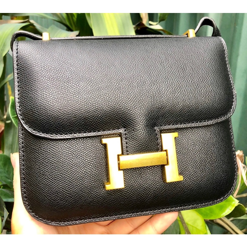 Túi xách nữ túi Hm khoá chữ H sz 19 chuẩn super