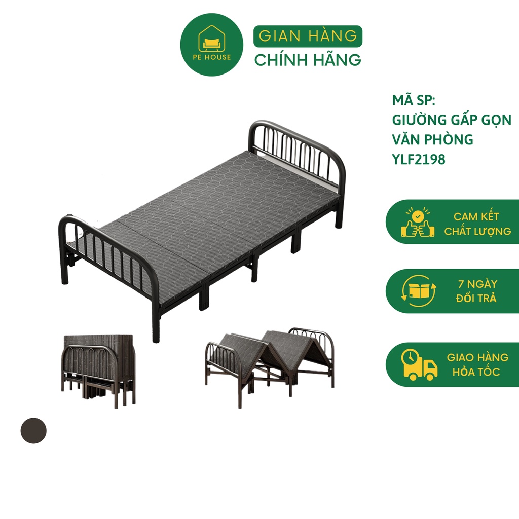 Giường gấp gọn thông minh, giường xếp đa năng dành cho gia đình, văn phòng