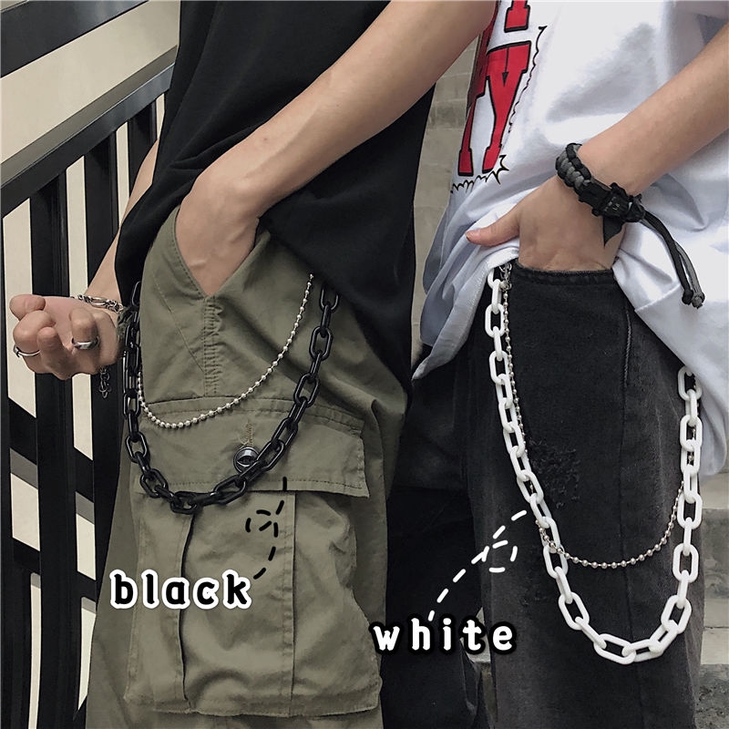 [Miễn Phí Vận Chuyển] Chuỗi Thắt Lưng 225030 Dây Xích Đeo Thắt Lưng Quần Cá Tính Phong Cách Đường Phố