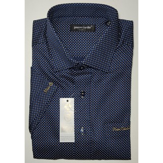 Áo sơ mi Pierre Cardin, ngắn tay, vạt ngang