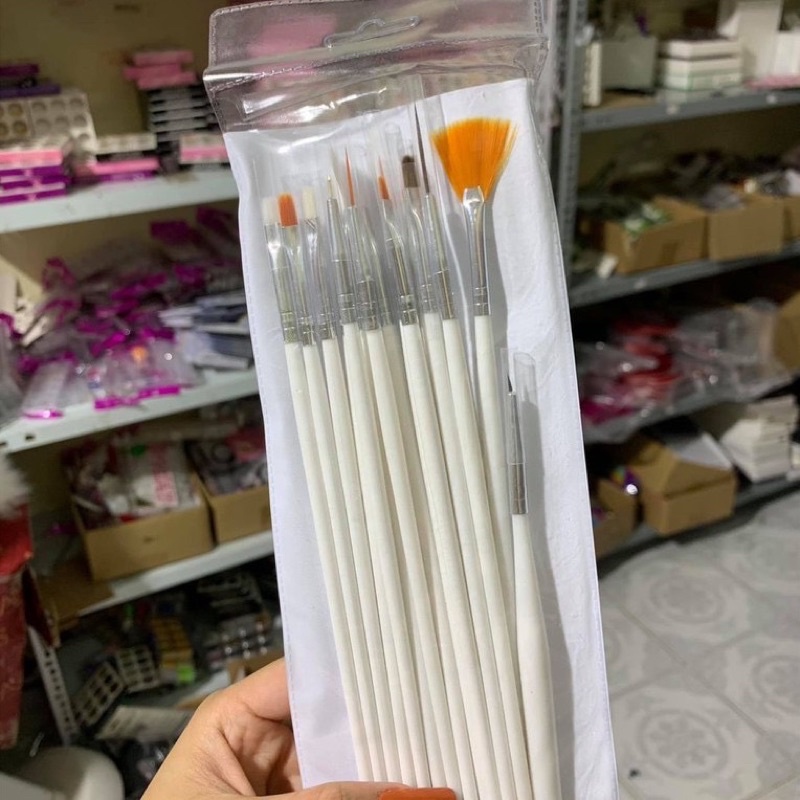 Set 15 cây cọ vẽ  móng nghệ thuật-giá rẻ