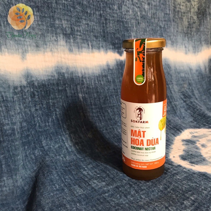 [Sokfarm] Mật Hoa Dừa Nguyên Chất- Đặc sản Trà Vinh- Coconut Nectar