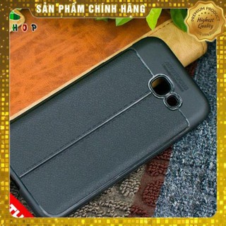 Ốp lưng samsung A5 2017 silicon giả da,chống sốc auto Focus