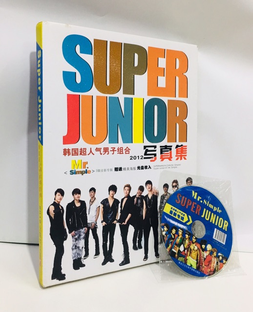 Superjunior photobook ảnh kpop loại dày 300k giảm còn 170k