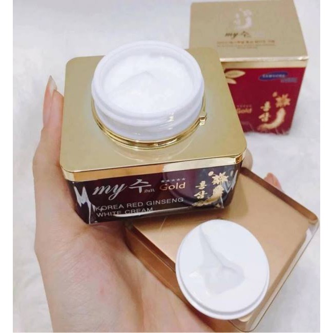 Kem Dưỡng My Gold Korea Red Ginseng - White Cream ( Kem Sâm Ngày ) 50ml