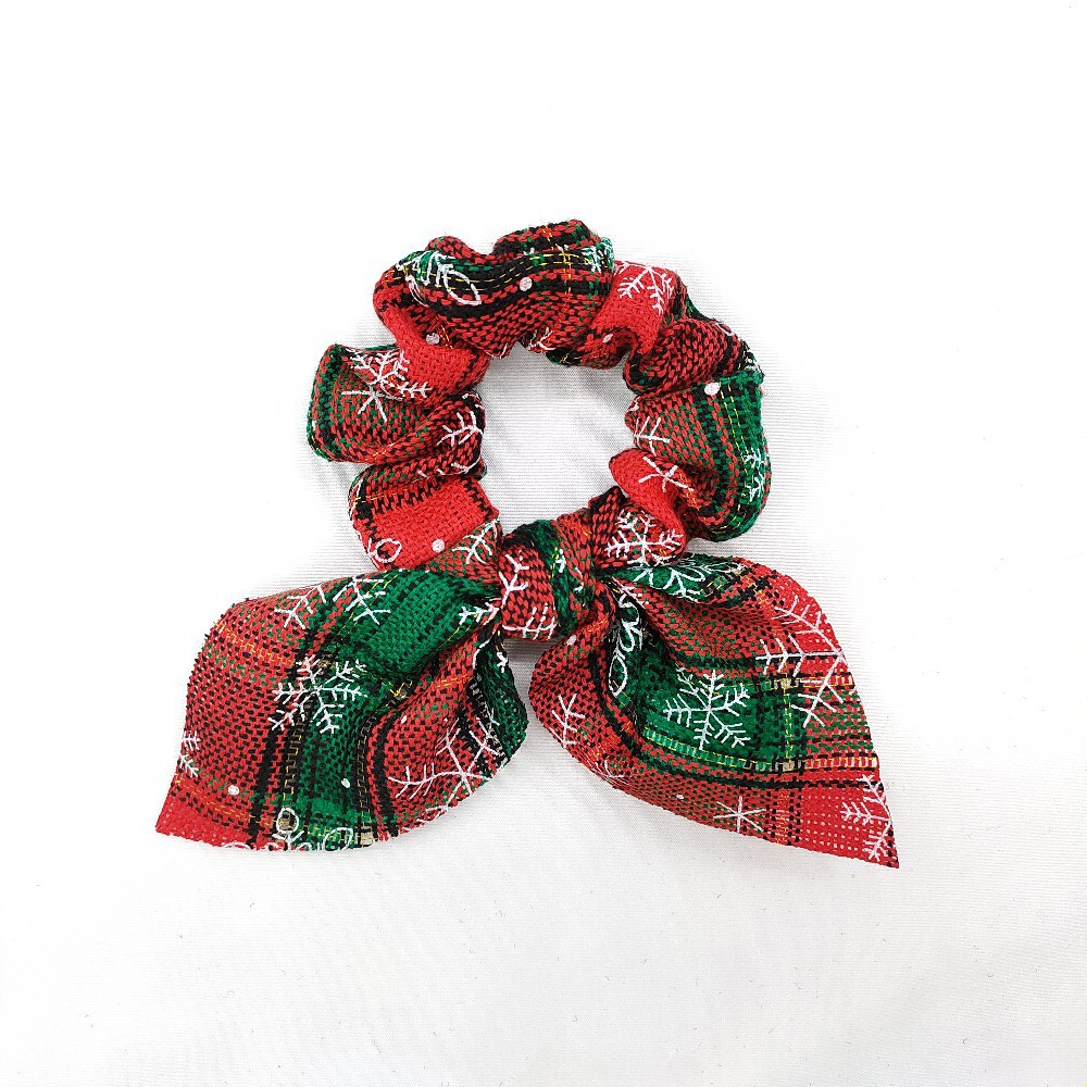 Ngày lễ buộc lên tóc trang trí Giáng sinh mới vòng tai thỏ nơ cài tóc nữd2081810