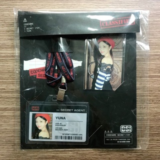 Bộ ảnh ID của Yuna ITZY - CSI Secret
