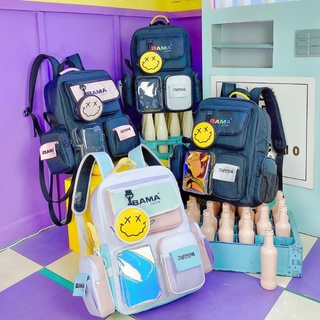Balo Bama 444 Backpack kèm túi tròn mini [ chính hãng ]
