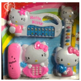 Bộ 3 đàn + Điện thoại + organ kitty cho bé