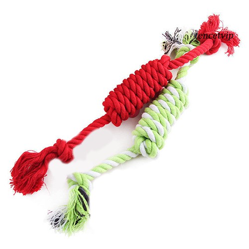 Dây thắt nút cotton handmade vui chơi dành cho thú cưng